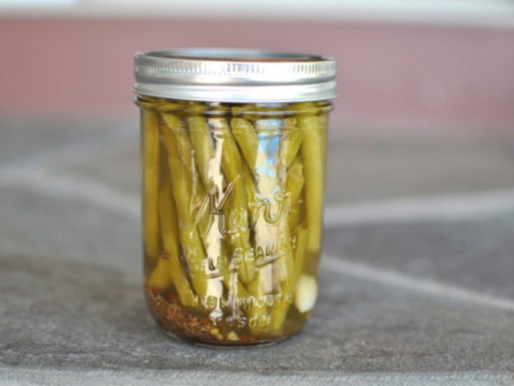 Spicy Canned Green Beans